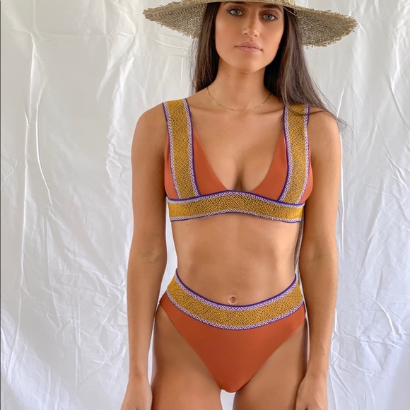 Copper/ burnt orange Bikini - Picture 6 of 8